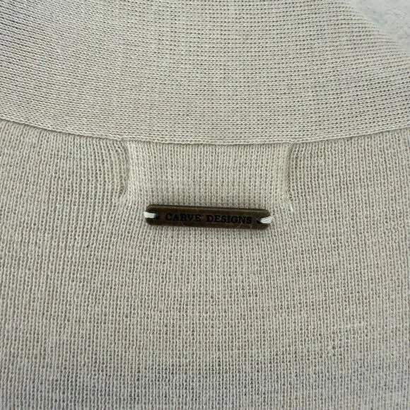 Carve Designs Long Line Sweater Women’s Medium Non-Mulesing Blend Wool Cardigan - Picture 5 of 16
